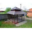 Беседка для дачи размером 4,5х3,5х4 м рис.2
