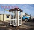 Пост охраны размером 1,5х1,5х2,7 м с витражным остеклением (A2762) рис.1