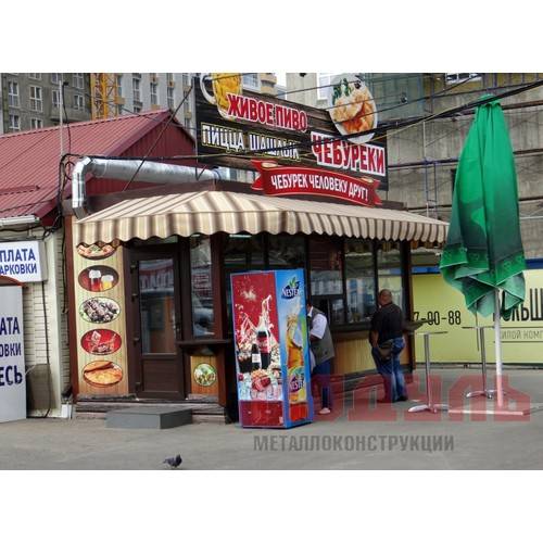 Торговый павильон размером 6х3х3,1 м (A3332) купить в Краснодаре ...