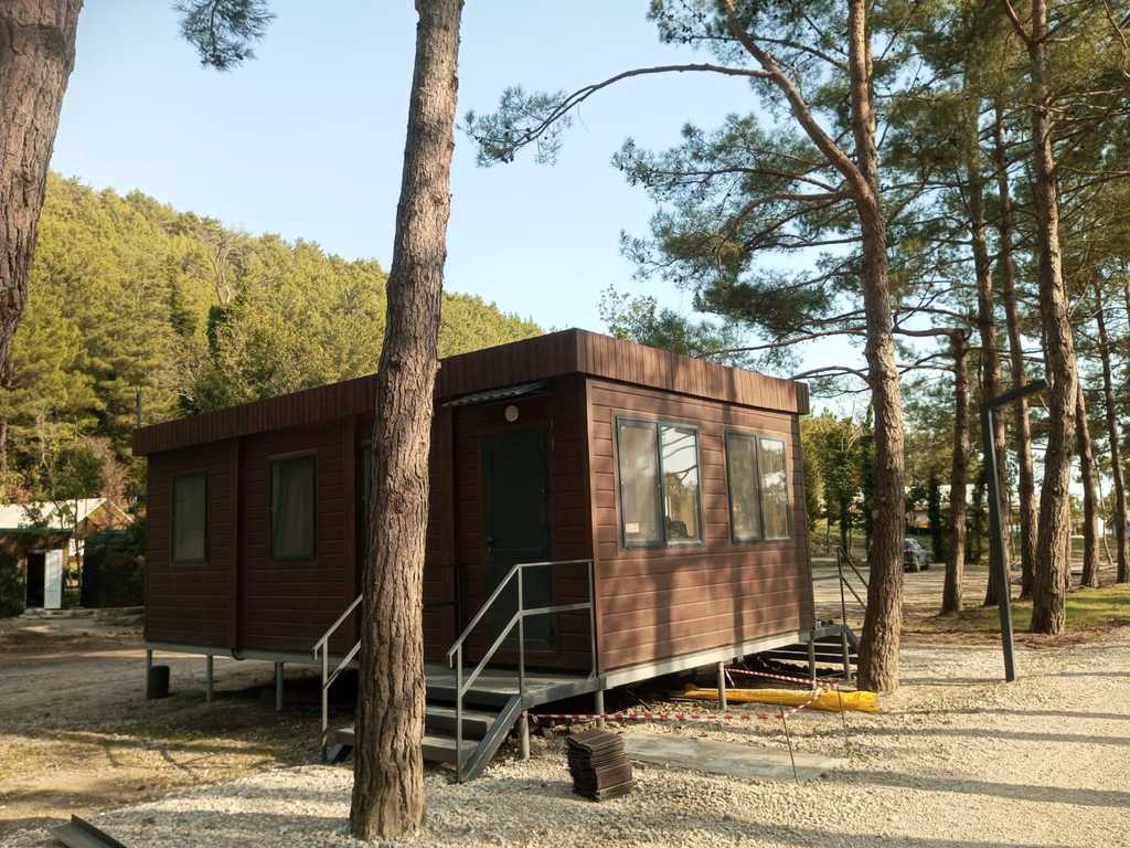 Модульное КПП из 3-х секций