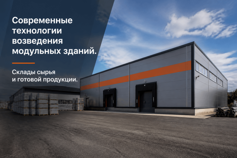 Склады сырья и готовой продукции