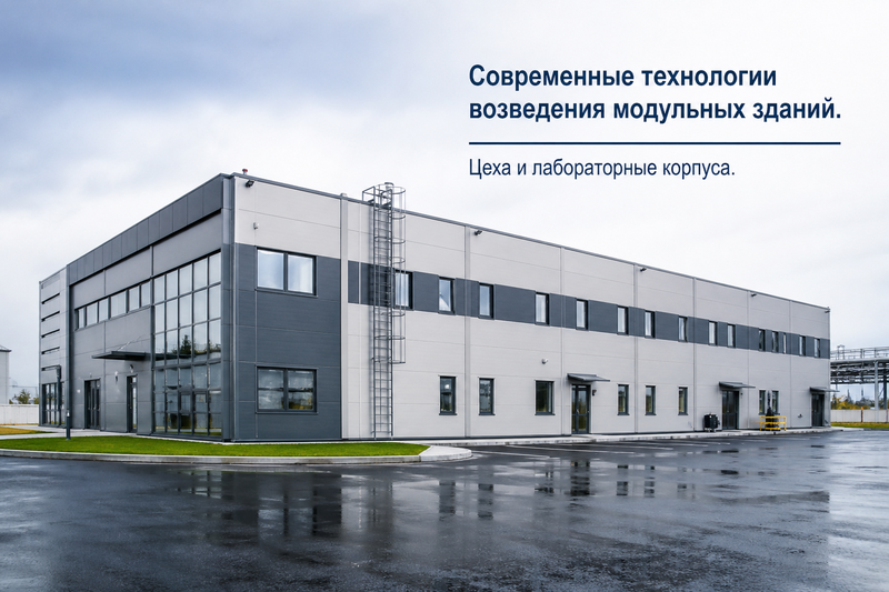 Цеха и лабораторные корпуса