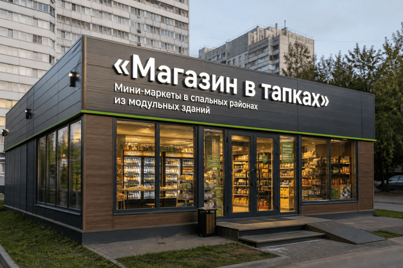 «Магазин в тапках». Мини-маркеты в спальных районах