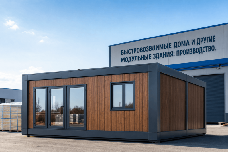 Из чего и как изготавливают модульные здания. Сроки и гарантии