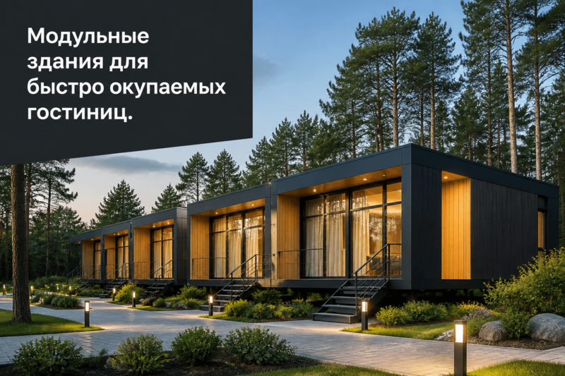 Когда окупится модульная гостиница